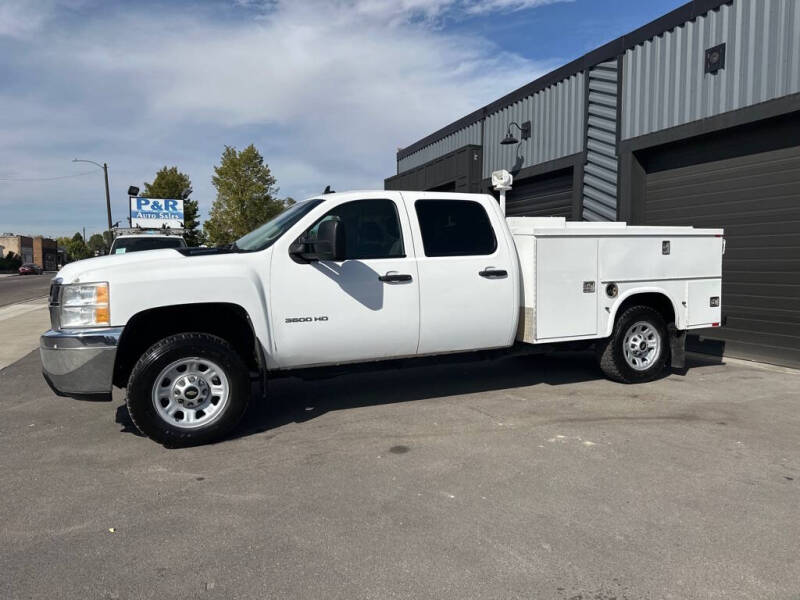 2011 Chevrolet Silverado 3500HD CC for sale at P & R Auto Sales in Pocatello ID