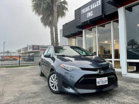 2017 Toyota Corolla for sale at Prime Sales in Huntington Beach CA