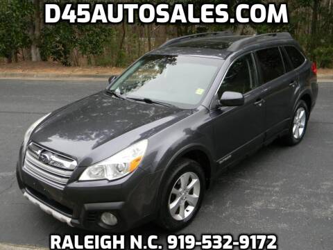 2013 Subaru Outback for sale at D45 Auto Brokers in Raleigh NC