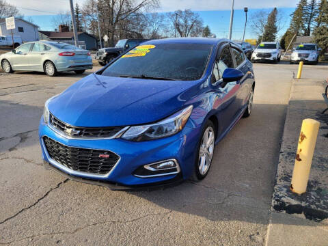 2018 Chevrolet Cruze for sale at Clare Auto Sales, Inc. in Clare MI