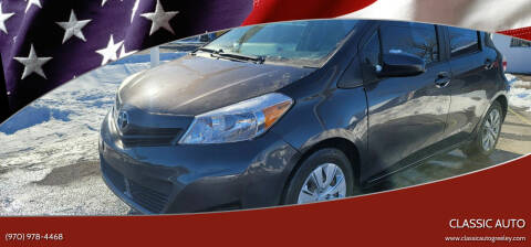 2013 Toyota Yaris for sale at Classic Auto in Greeley CO