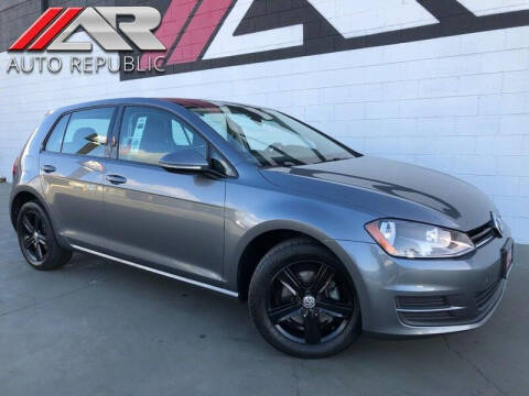 2017 Volkswagen Golf for sale at Auto Republic Fullerton in Fullerton CA