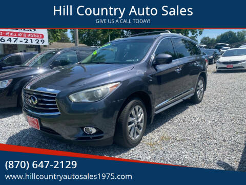 2014 Infiniti QX60 for sale at Hill Country Auto Sales in Maynard AR