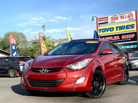 2013 Hyundai Elantra for sale at SR Prime Auto LLC in Orem UT