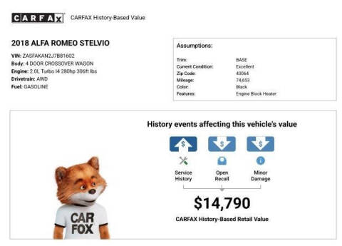 2018 Alfa Romeo Stelvio