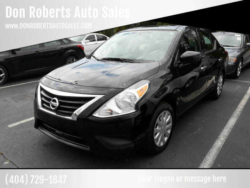 2016 Nissan Versa for sale at Don Roberts Auto Sales in Lawrenceville GA