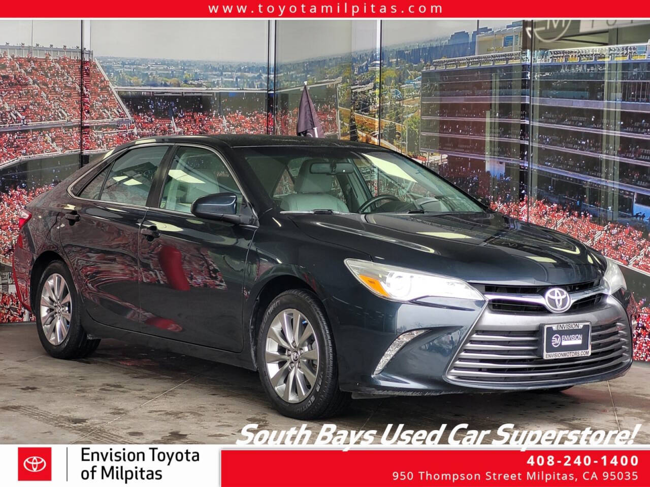 2015 Toyota Camry for sale at Envision Toyota of Milpitas in Milpitas, CA