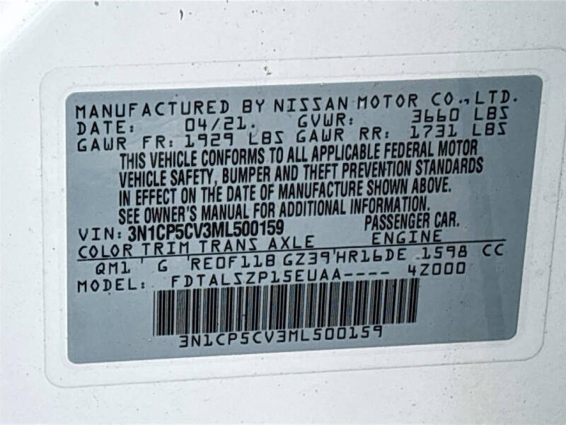 2021 Nissan Kicks SV