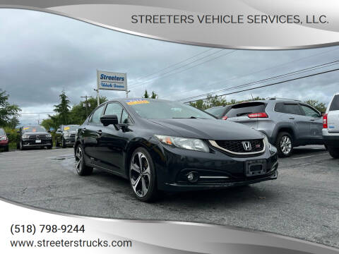 2014 Honda Civic for sale at Streeters Vehicle Services,  LLC. in Queensbury NY