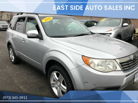 2010 Subaru Forester for sale at EAST SIDE AUTO SALES INC in Paterson NJ