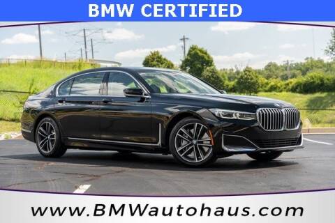 2021 BMW 7 Series for sale at Autohaus Group of St. Louis MO - 3015 South Hanley Road Lot in Saint Louis MO