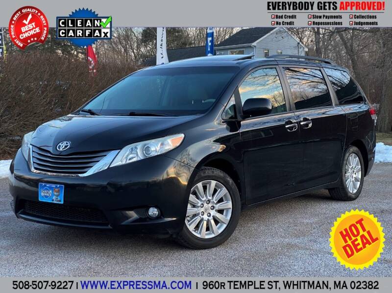 2011 Toyota Sienna for sale at Auto Sales Express in Whitman MA
