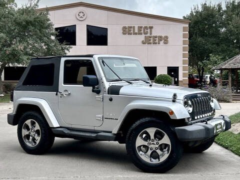 2011 Jeep Wrangler for sale at SELECT JEEPS INC in League City TX
