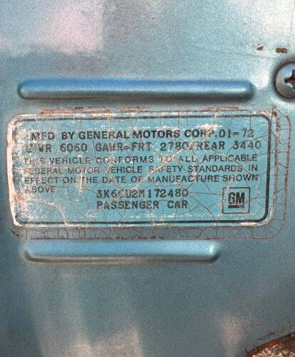 1972 Oldsmobile Vista Cruiser