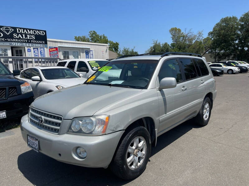 2001 Toyota Highlander for sale at Black Diamond Auto Sales Inc. in Rancho Cordova CA