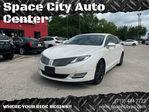2015 Lincoln MKZ for sale at Space City Auto Center in Houston TX