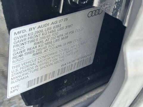 2026 Audi Q7 quattro Premium 45 TFSI