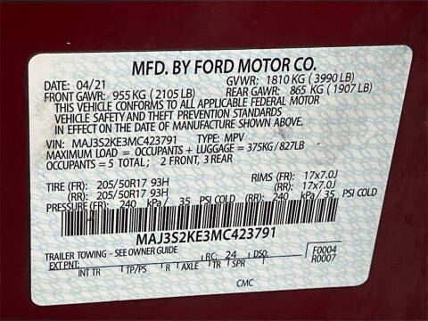 2021 Ford EcoSport Titanium