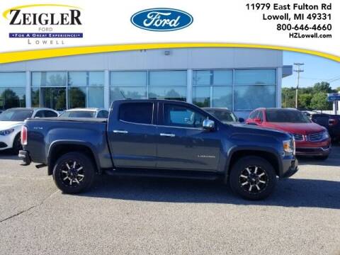 2015 GMC Canyon for sale at Harold Zeigler Ford - Jeff Bishop in Plainwell MI