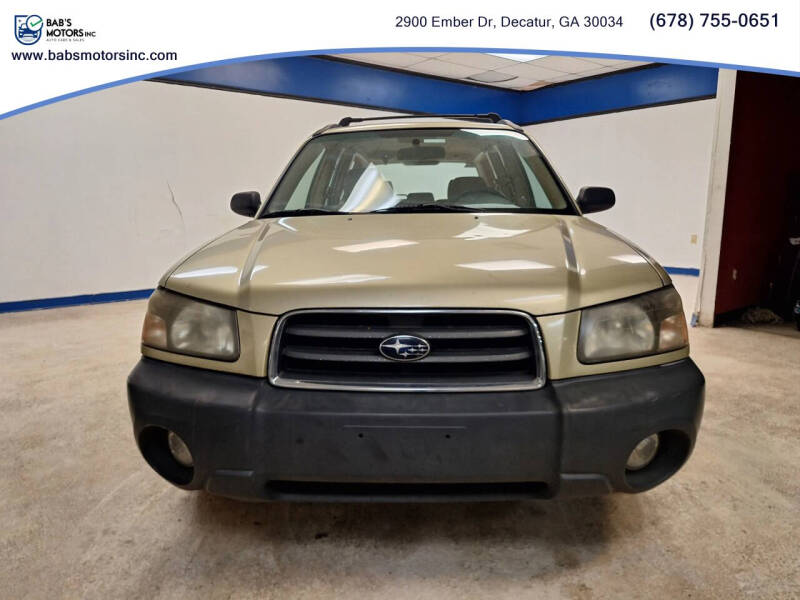 2003 Subaru Forester X