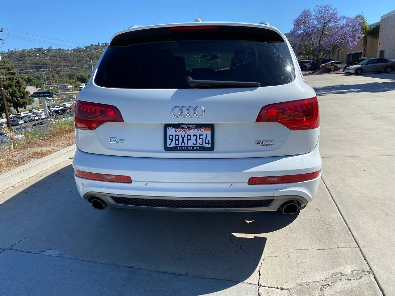 2014 Audi Q7 for sale at Ride and Trust in El Cajon, CA