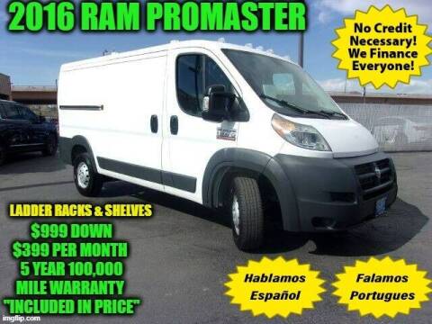 2016 RAM ProMaster for sale at D&D Auto Sales, LLC in Rowley MA