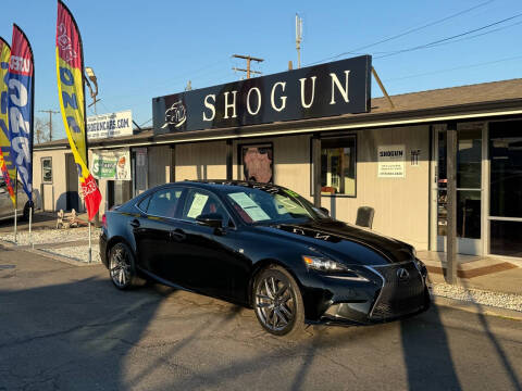 2015 Lexus IS 350 for sale at Shogun Auto Center in Hanford CA