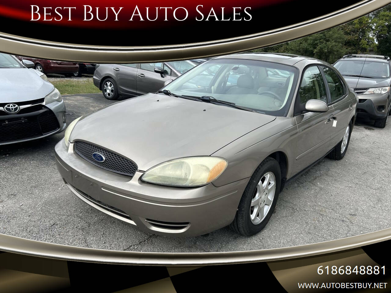 Gold 2006 Ford Taurus SEL SEL 4dr Sedan 1