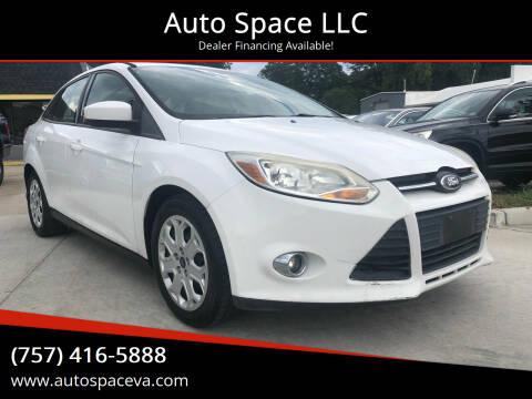 2012 Ford Focus for sale at Auto Space LLC in Norfolk VA