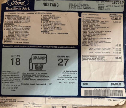 1996 Ford Mustang GT