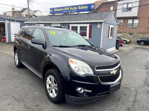 2013 Chevrolet Equinox for sale at Sharon Hill Auto Sales LLC in Sharon Hill PA