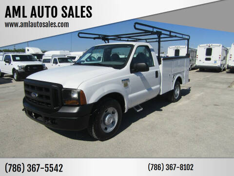 2005 Ford F-250 Super Duty for sale at AML AUTO SALES - Utility Trucks in Opa-Locka FL