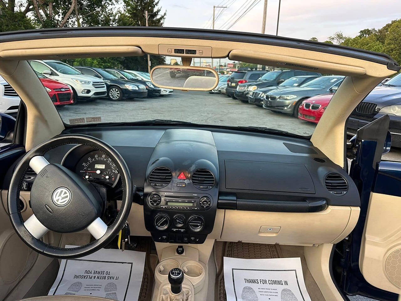 2004 Volkswagen New Beetle Convertible for sale at Sams Auto Repair & Sales LLC in Harrisburg, PA