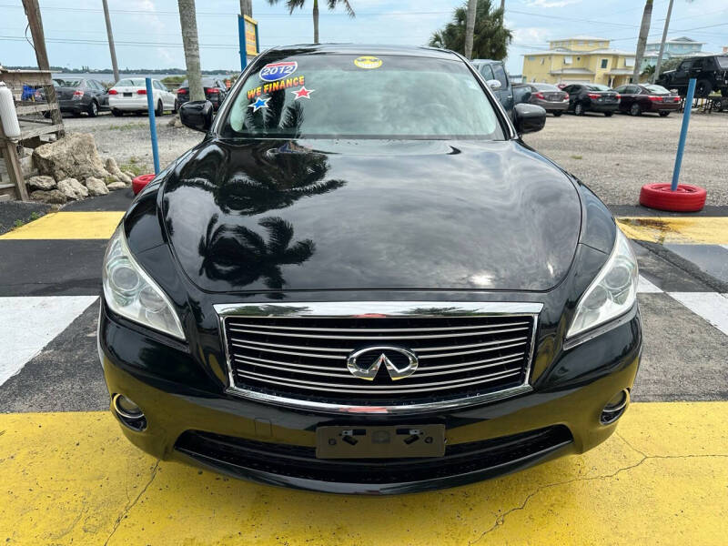 Used 2012 INFINITI M 37 with VIN JN1BY1AR0CM395060 for sale in Melbourne, FL