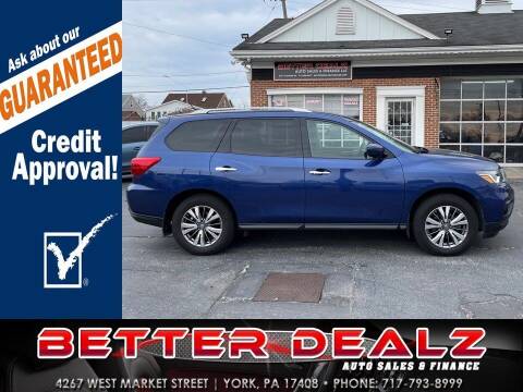 2018 Nissan Pathfinder for sale at Better Dealz Auto Sales & Finance in York PA