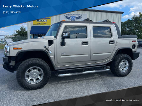 2005 HUMMER H2 SUT for sale at Larry Whicker Motors in Kernersville NC