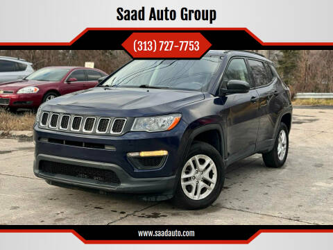 2018 Jeep Compass for sale at Saad Auto Group in Dearborn Heights MI