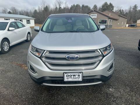 2017 Ford Edge for sale at DOW'S AUTO SALES in Palmyra ME