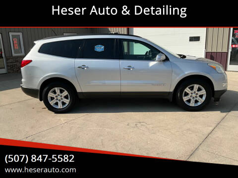 2009 Chevrolet Traverse for sale at Heser Auto & Detailing in Jackson MN