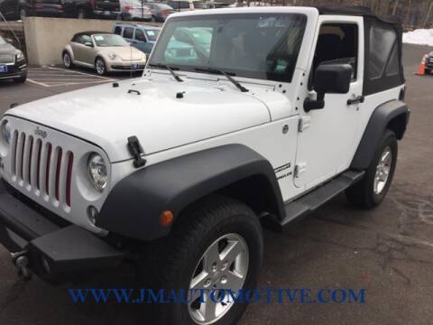 2015 Jeep Wrangler for sale at J & M Automotive in Naugatuck CT