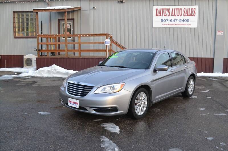 2013 Chrysler 200 for sale at Dave's Auto Sales in Winthrop MN