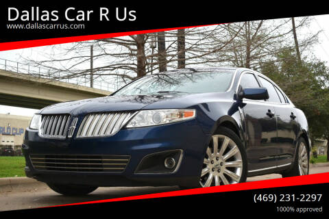 2012 Lincoln MKS for sale at Dallas Car R Us in Dallas TX