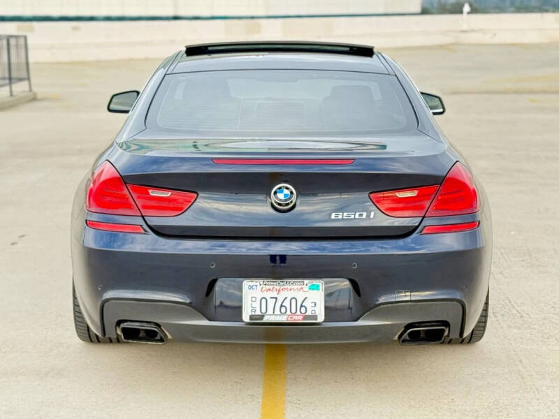 2012 BMW 6 Series 650i