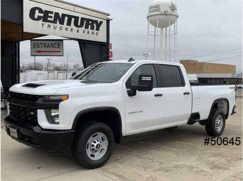 2021 Chevrolet Silverado 2500HD for sale at CENTURY TRUCKS & VANS in Grand Prairie TX