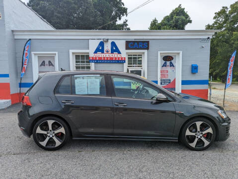 2015 Volkswagen Golf GTI for sale at A&A Auto Sales in Fuquay Varina NC