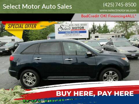 2009 Acura MDX for sale at Select Motor Auto Sales in Lynnwood WA