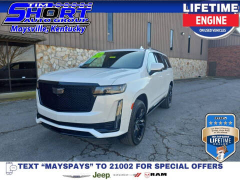 2021 Cadillac Escalade for sale at Tim Short CDJR of Maysville in Maysville KY