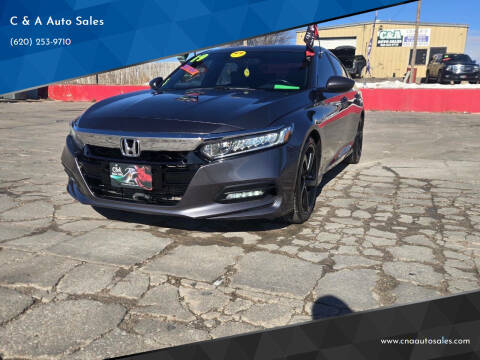 2019 Honda Accord for sale at C & A Auto Sales in Dodge City KS