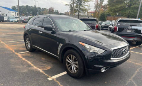 2017 Infiniti QX70 for sale at DON BAILEY AUTO SALES in Phenix City AL