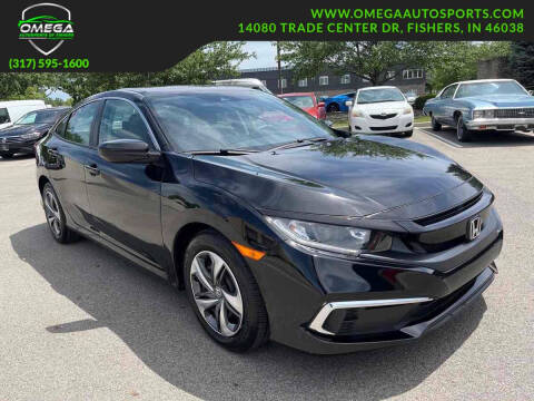 2021 Honda Civic for sale at Omega Autosports of Fishers in Fishers IN